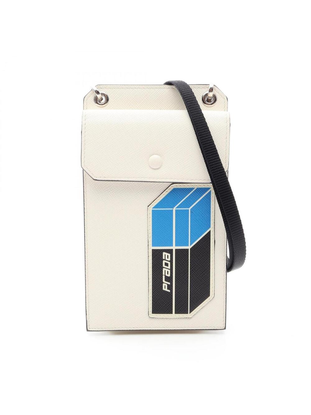 Prada Saffiano Patch Smartphone Case #294014P59B